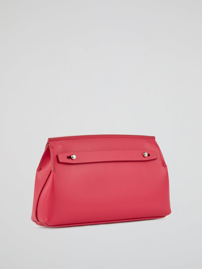 Avonia Fuchsia Leather Handbag