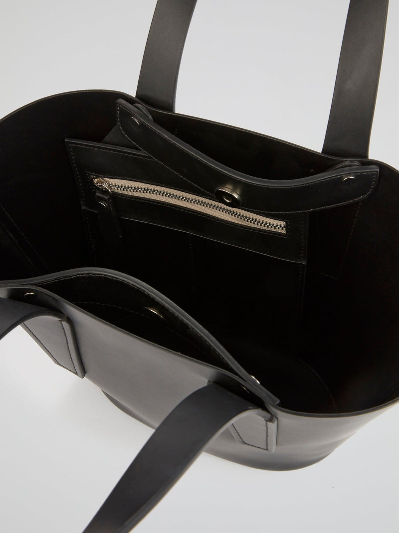 Nelia Black Mini Tote Bag