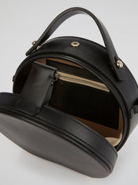 Tunilla Black Mini Leather Handbag