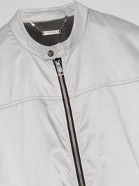 White Zip Up Jacket