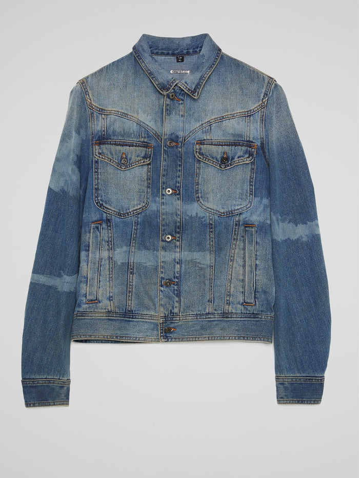 Blue Rustic Denim Jacket