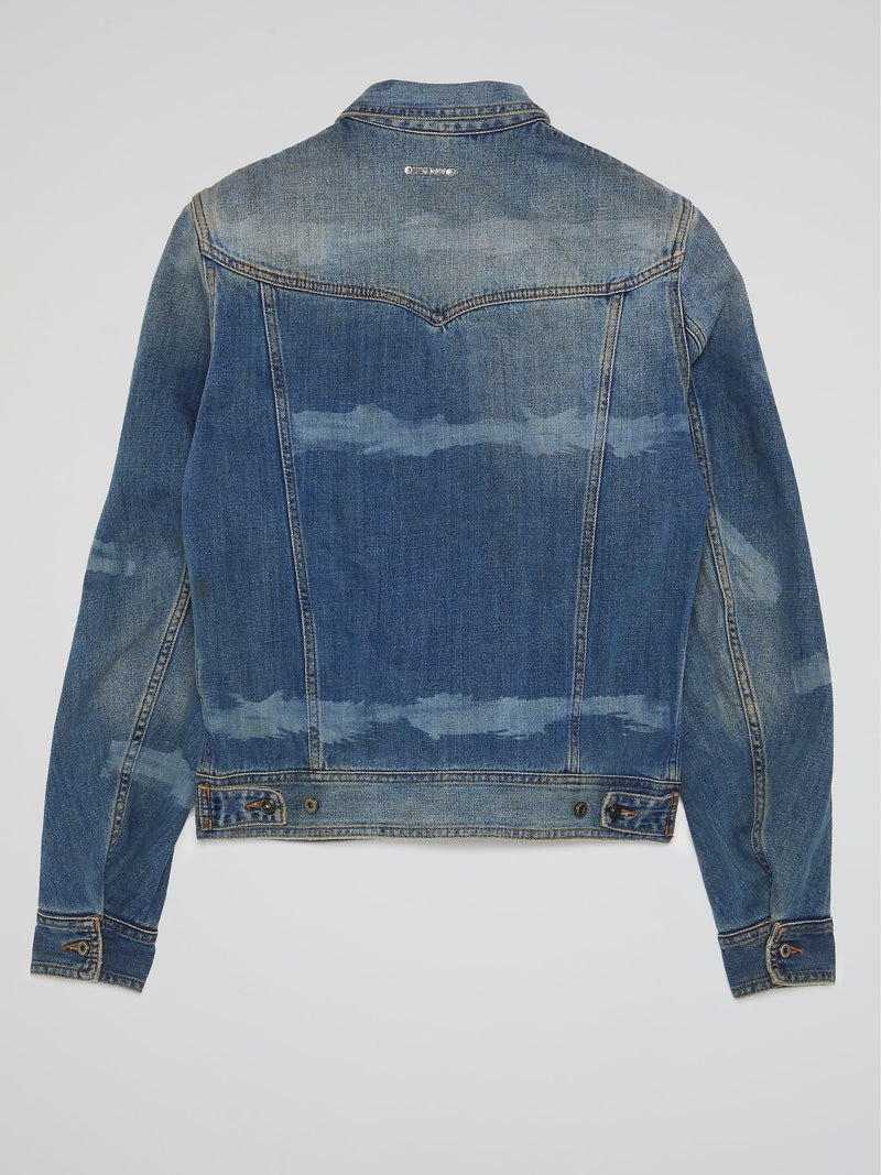 Blue Rustic Denim Jacket