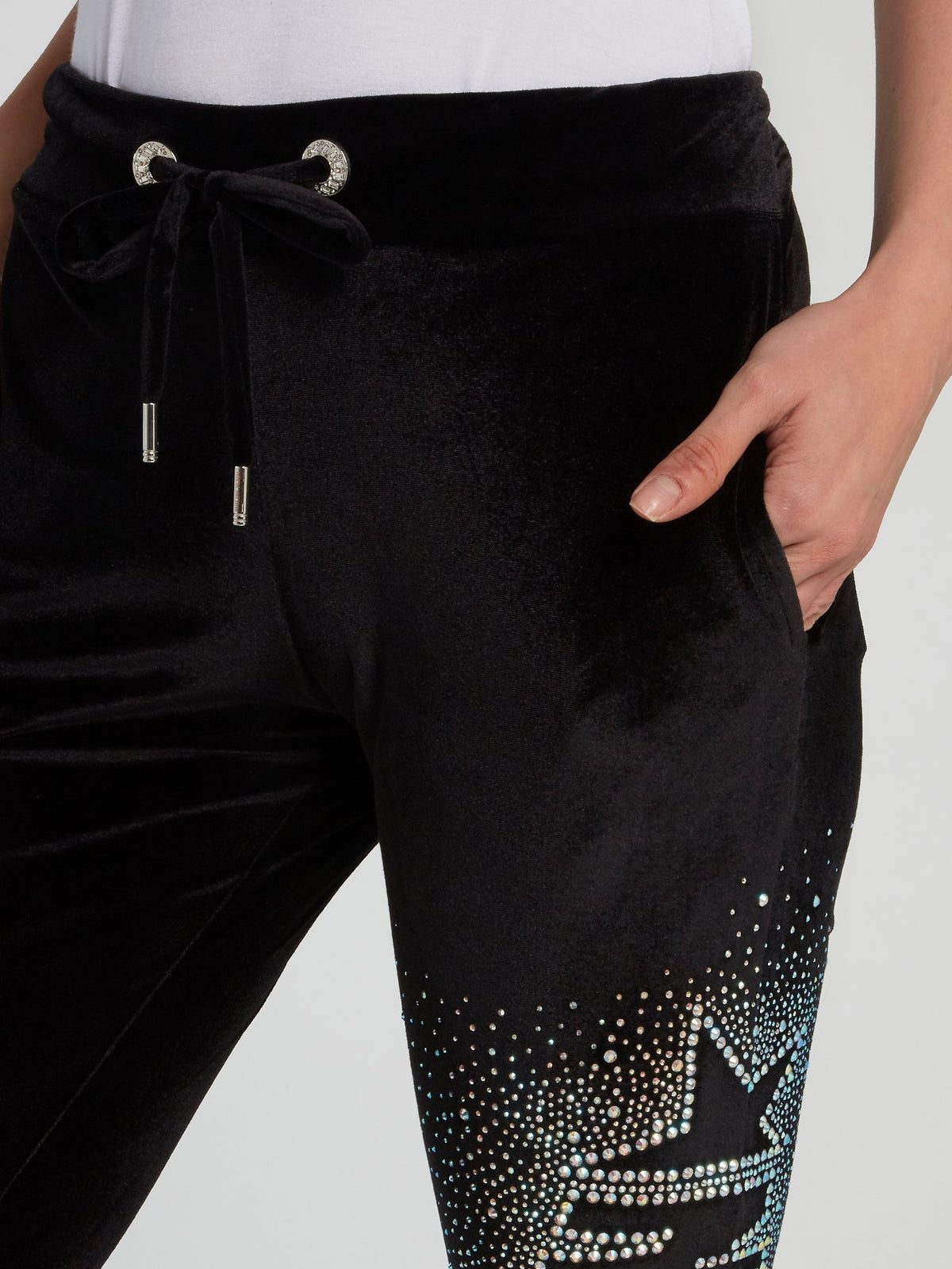 Plein Star Black Running Trousers