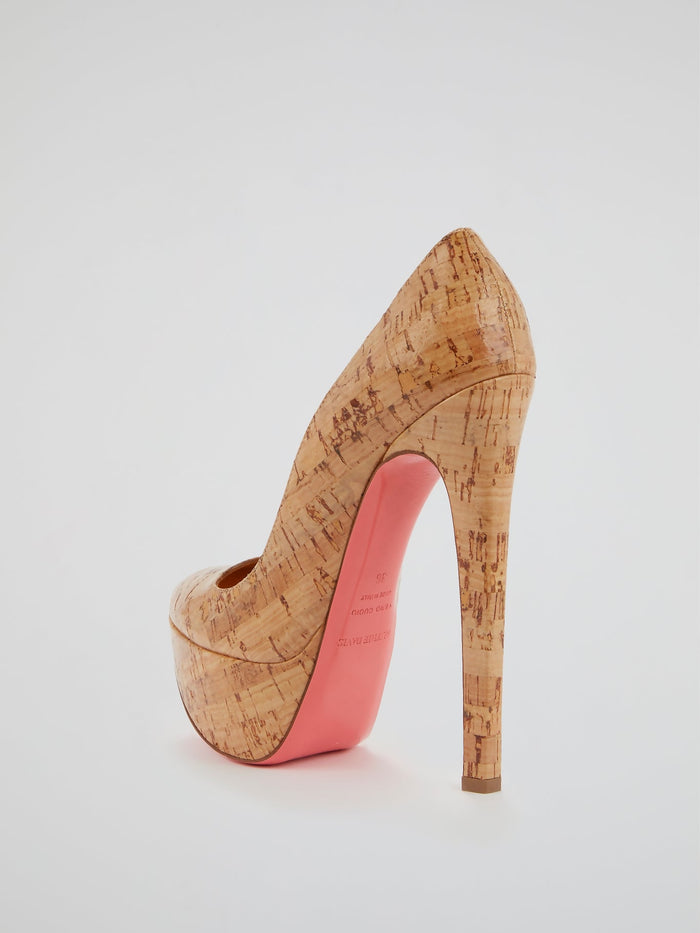 Avatar Cork Platform Pumps