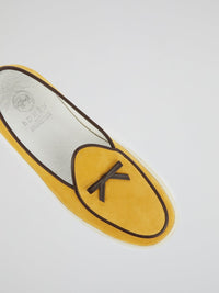 Mustard Suede Moccasins