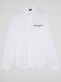 White Classic Button Up Shirt