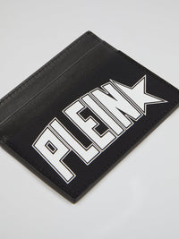 Plein Star Black Card Holder