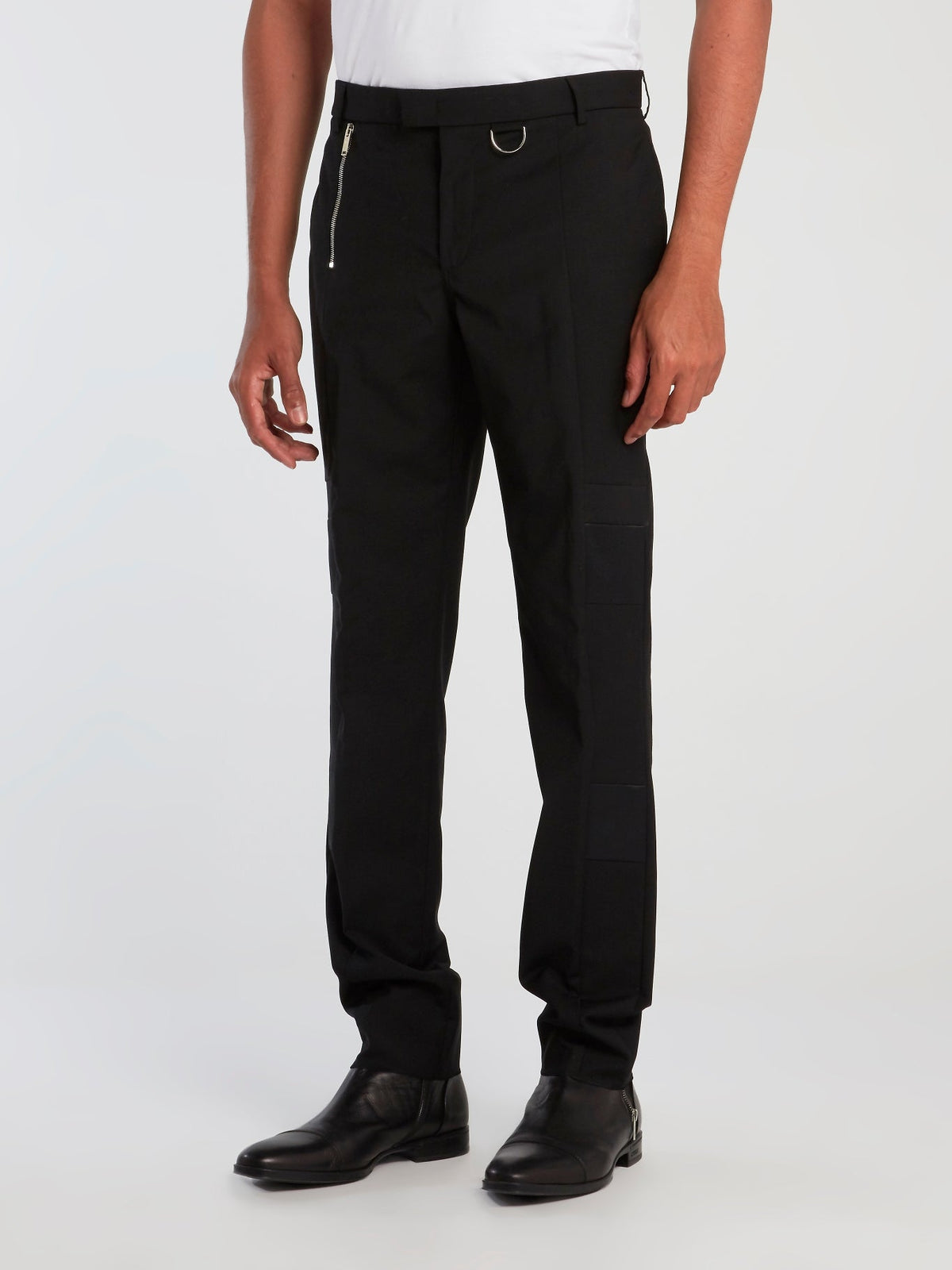 Black Slim Fit Suit Trousers