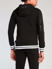 Contrast Stripe Trim Sweatshirt