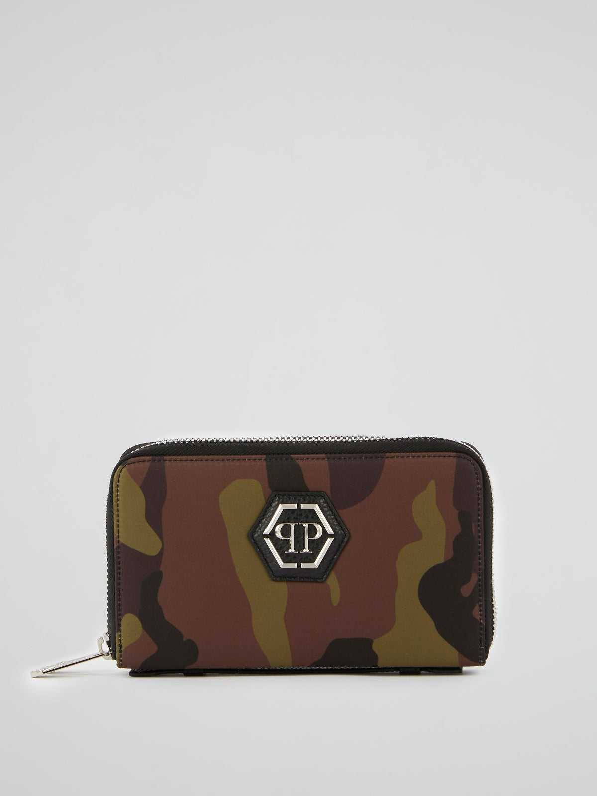 Camo Monogram Appliqu��d Continental Wallet