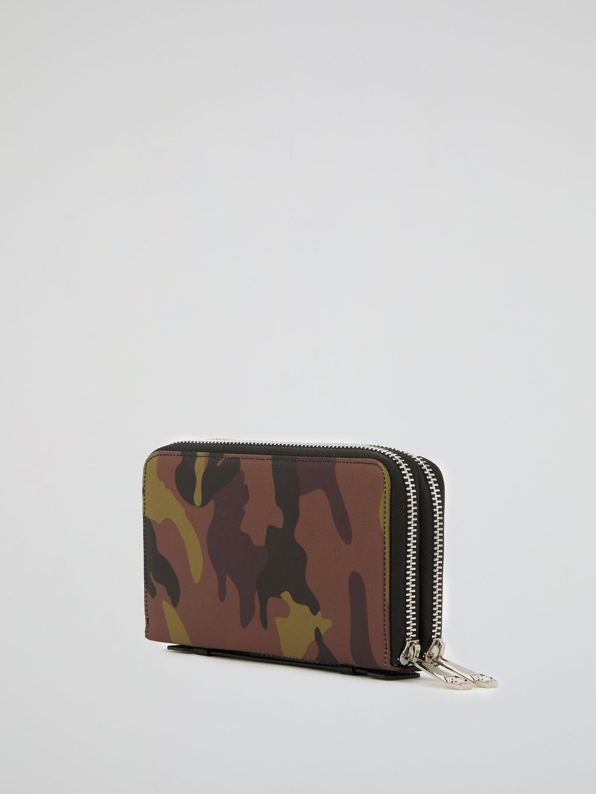 Camo Monogram Appliqu��d Continental Wallet