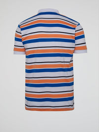 Concrete Striped Polo Shirt