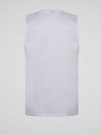 Andare White Cut Off Shirt