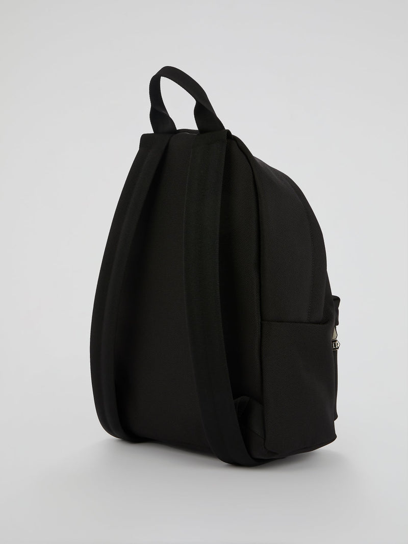 Black Skull Logo Backpack