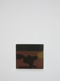 Camo Monogram Patched Pocket Wallet