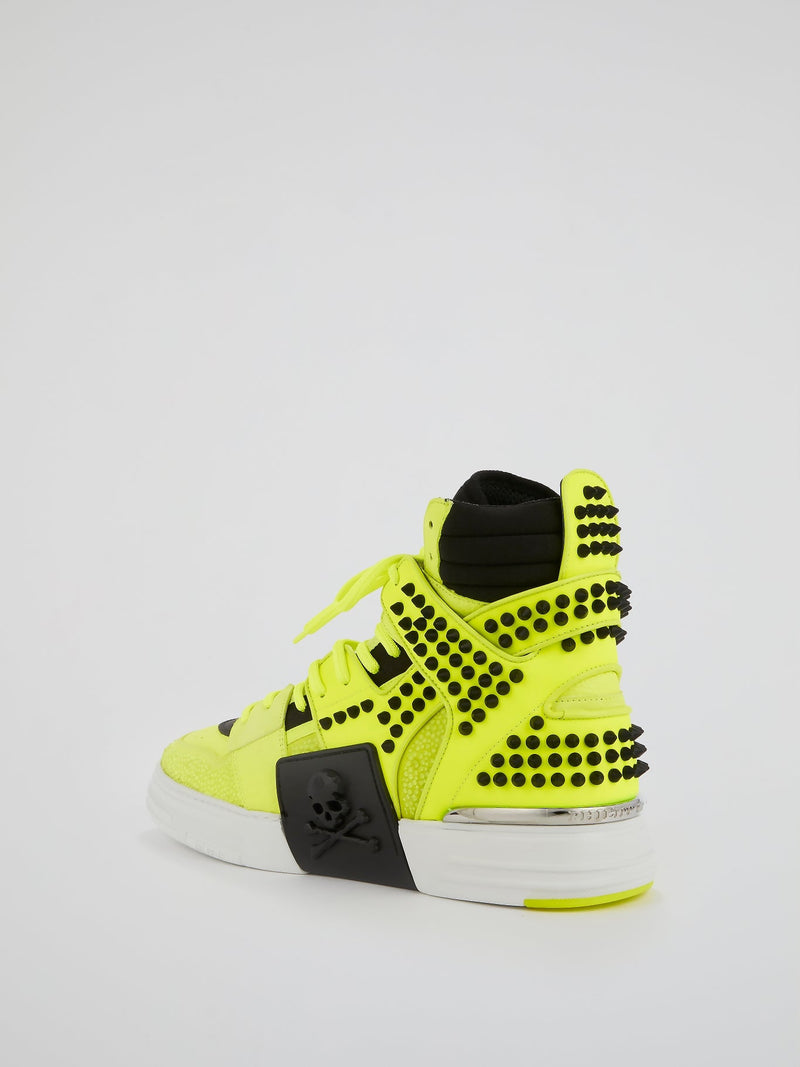 Phantom Kicks Neon High-Top Sneakers