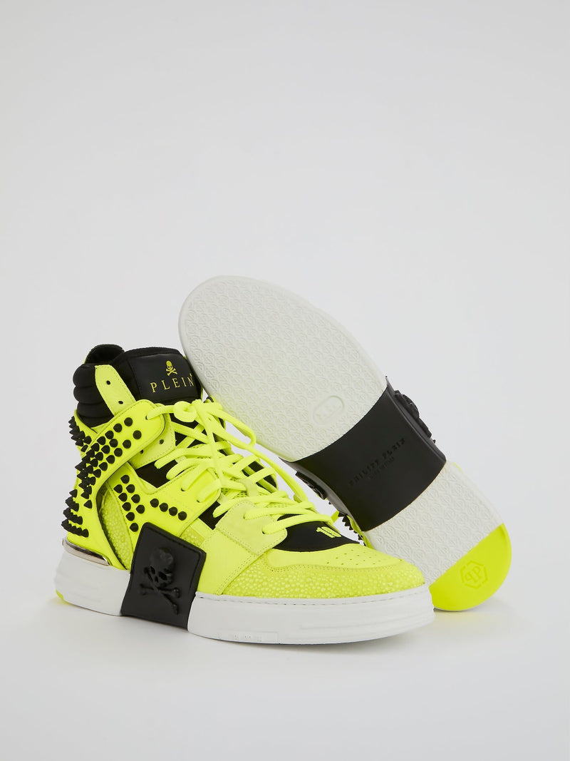 Phantom Kicks Neon High-Top Sneakers