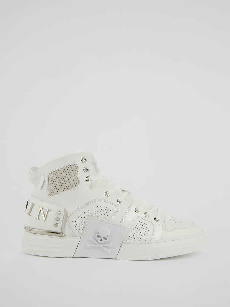 Phantom Kicks White High-Top Sneakers