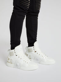 Phantom Kicks White High-Top Sneakers