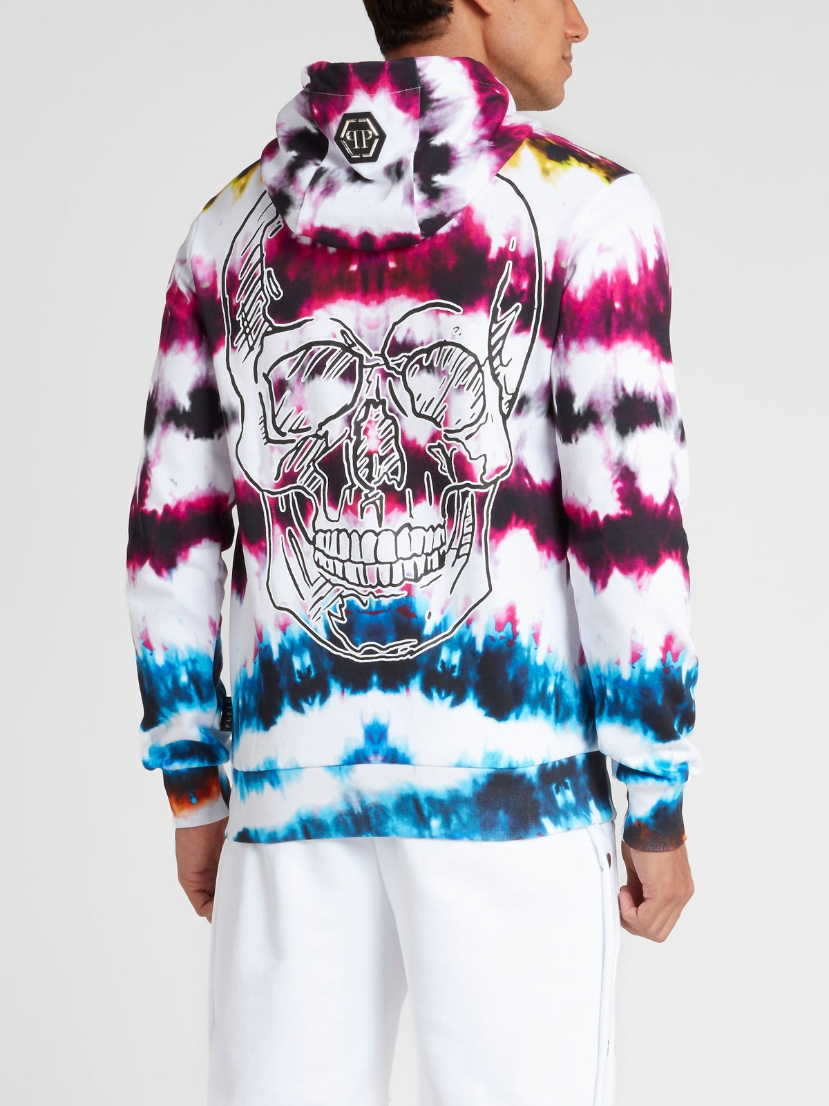 Tie Dye Drawstring Hoodie