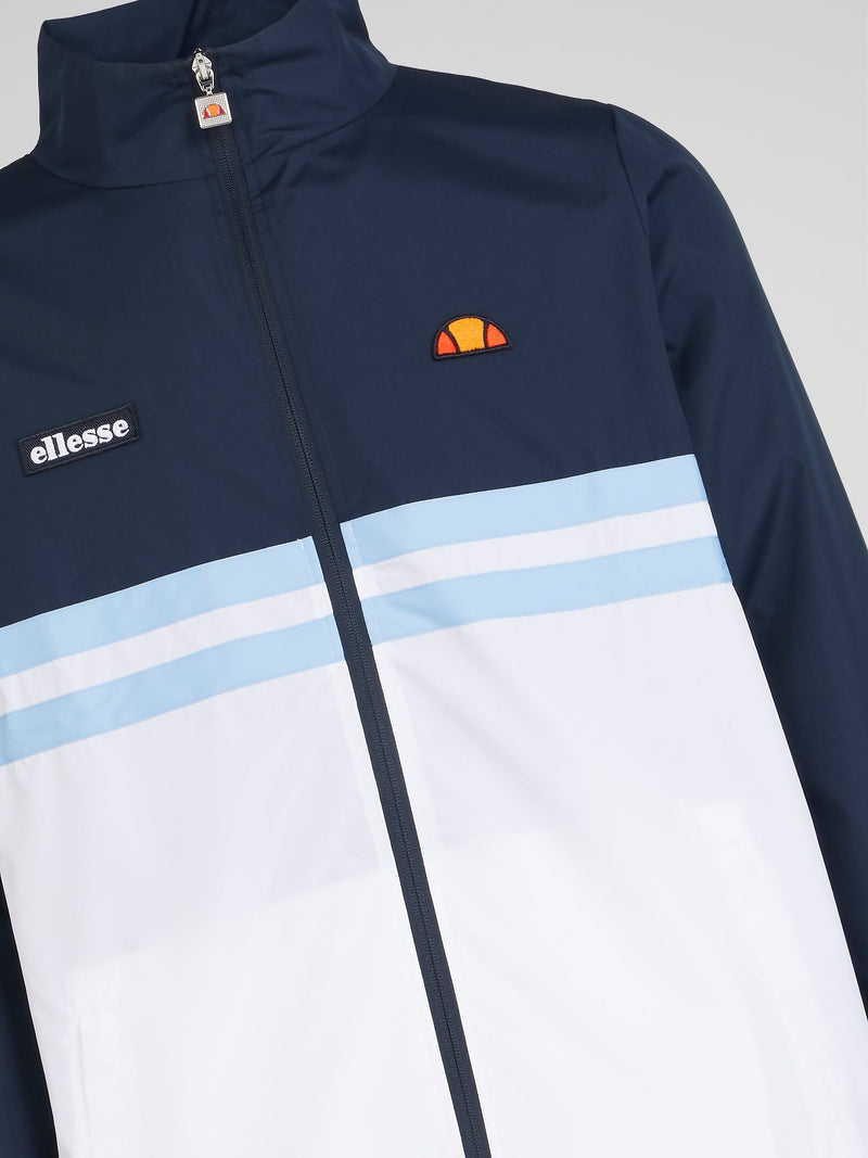 Agnello Navy Track Jacket