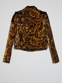 Baroque Print Blazer