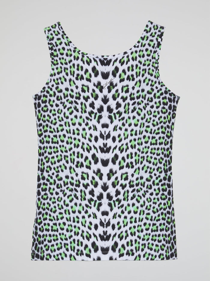 Animal Print Tank Top