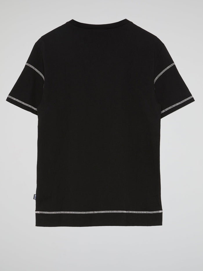 Black V-Neck T-Shirt