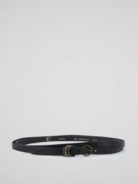 Black Leather Belt