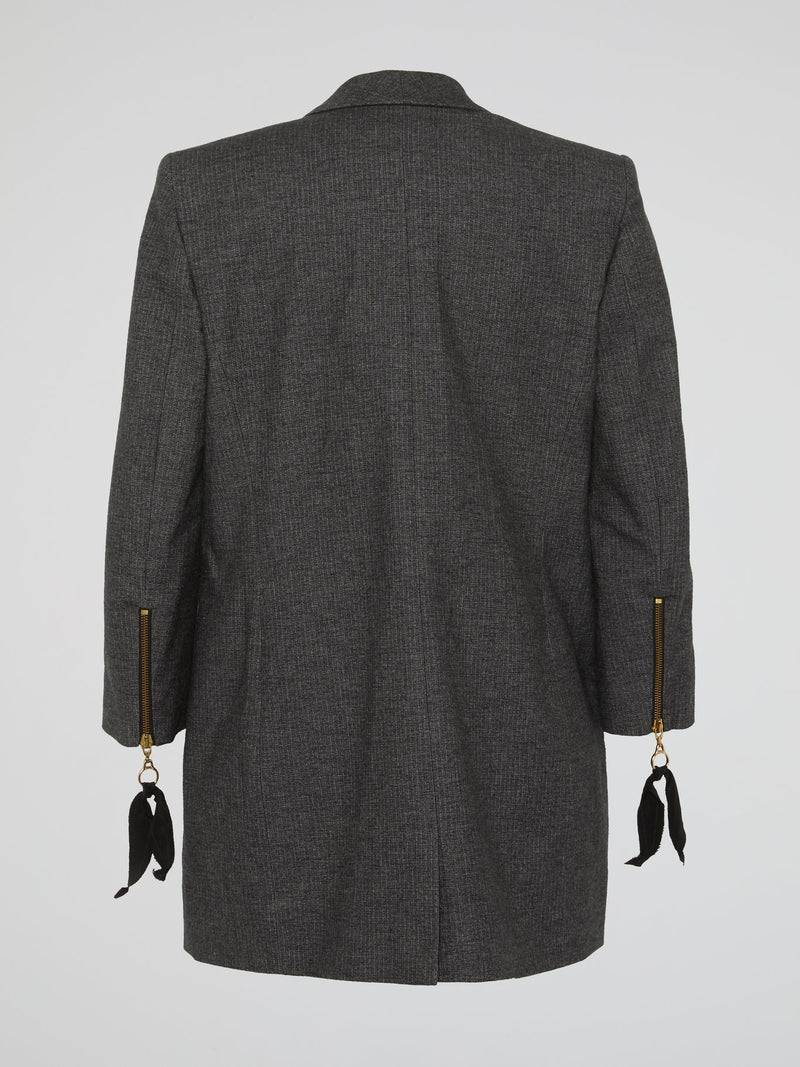 Grey Tweed Coat