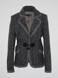 Grey Tweed Blazer