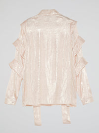 Pink Tiered Sleeve Shirt