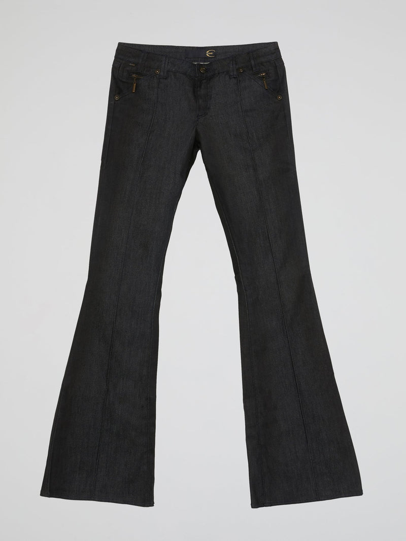 Black Flared Jeans