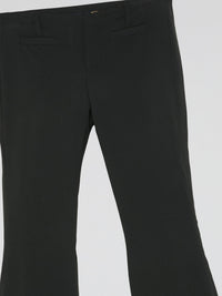 Black Bell Bottom Pants