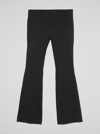 Black Bell Bottom Pants