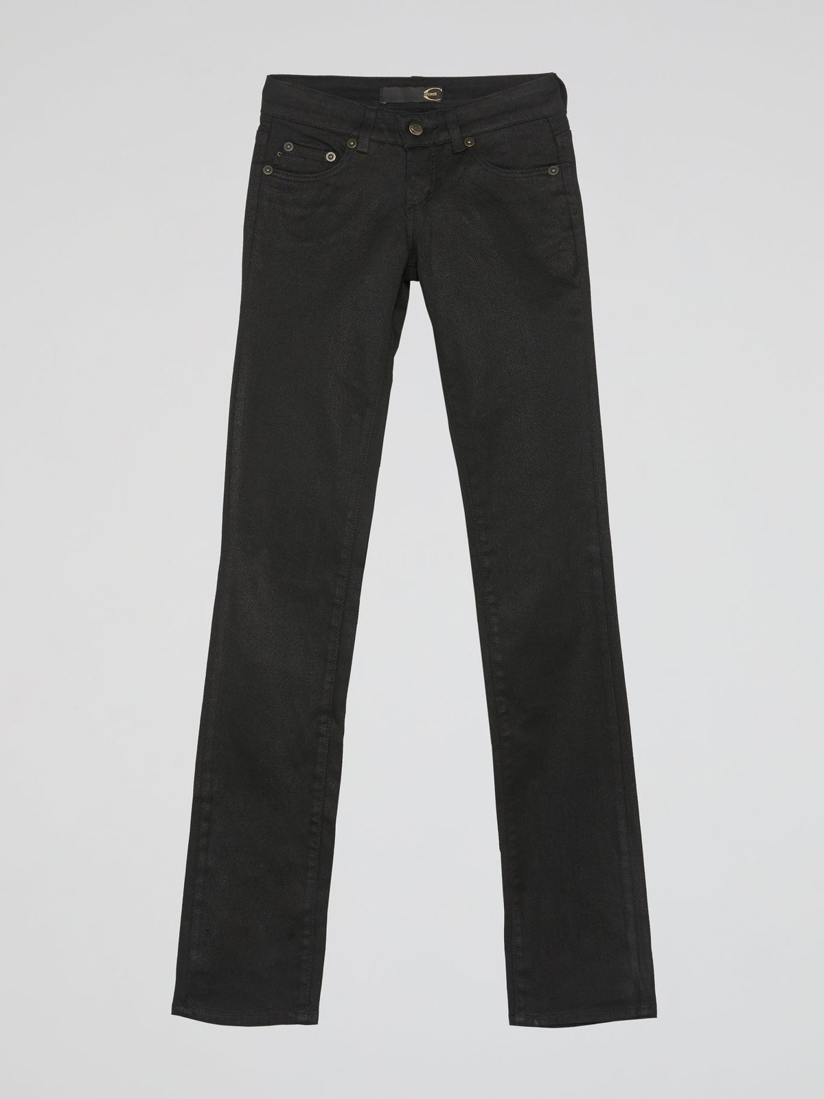 Black Straight Leg Jeans