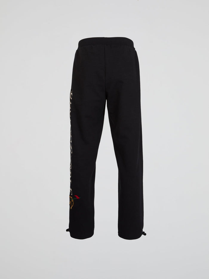 Masters Black Track Pants