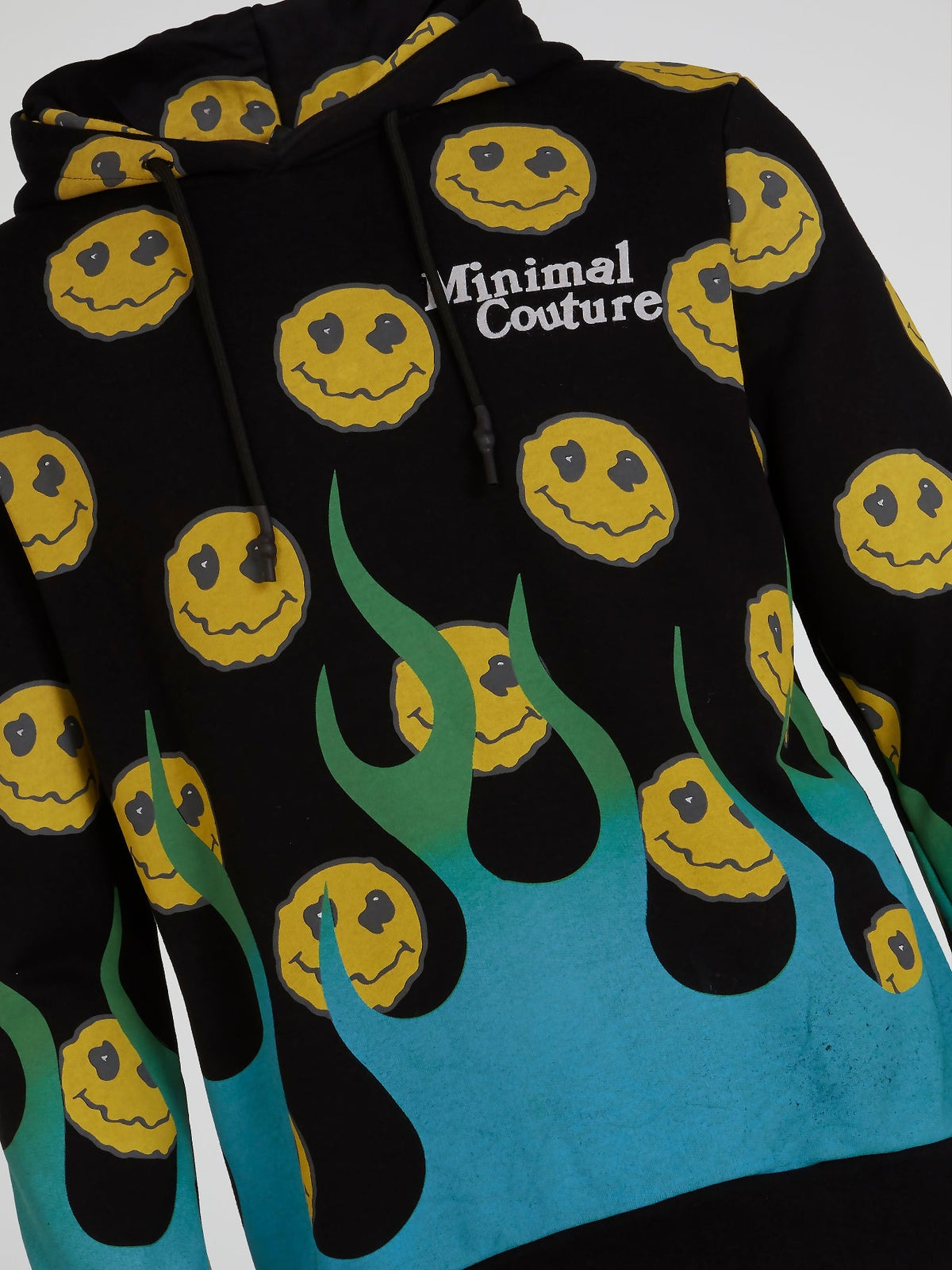 Smiley All Over Print Hoodie