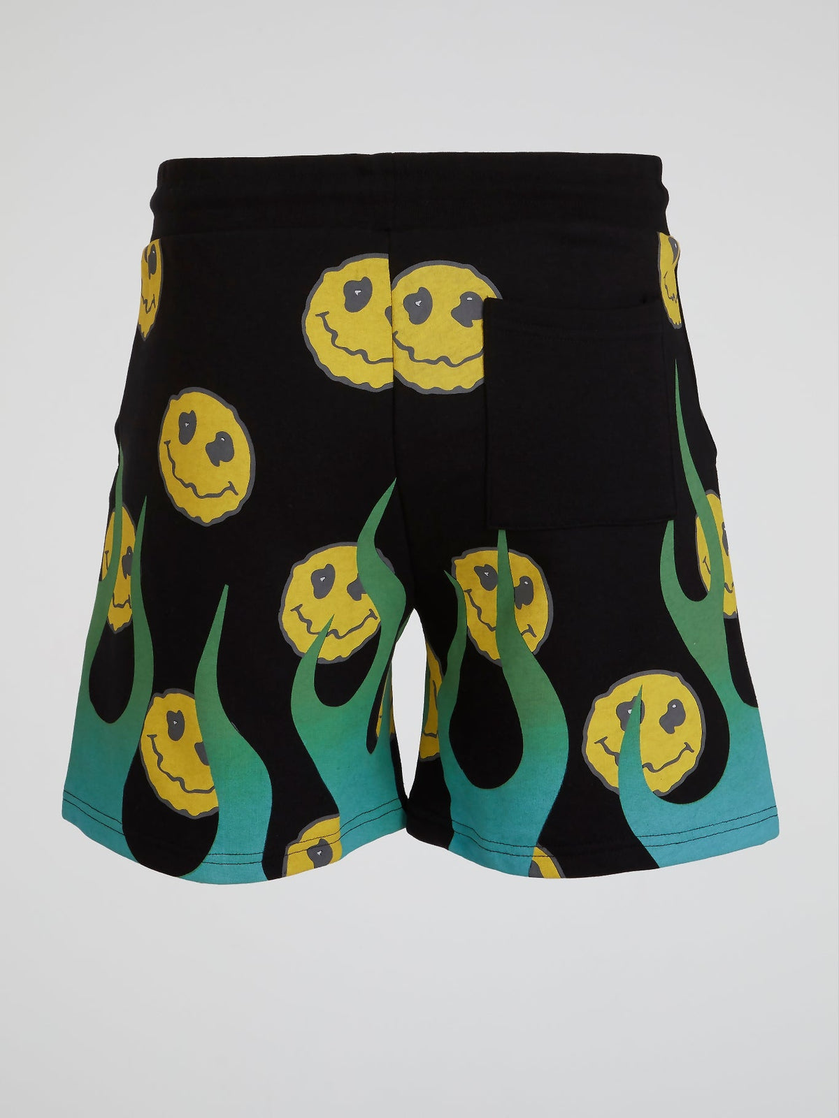 Smiley All Over Print Bermuda Shorts