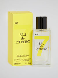 Eau De Iceberg Sandal Wood Pour Homme Eau de Toilette, 100ml