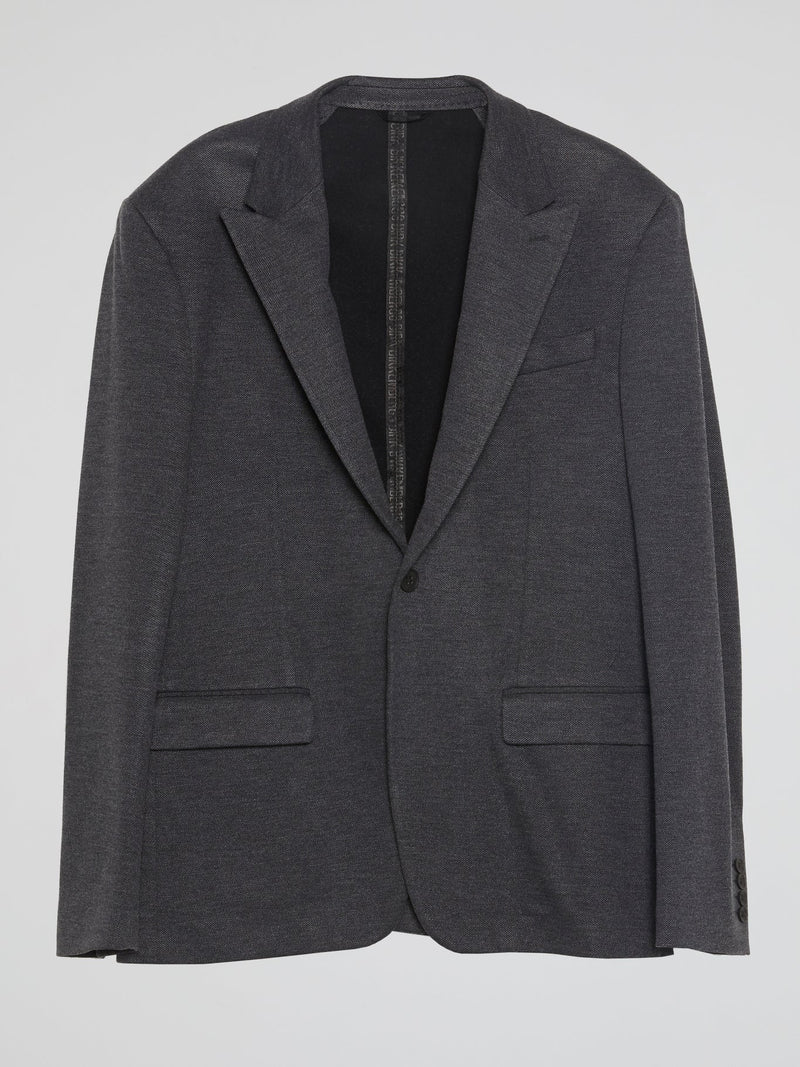 Grey Tweed Blazer