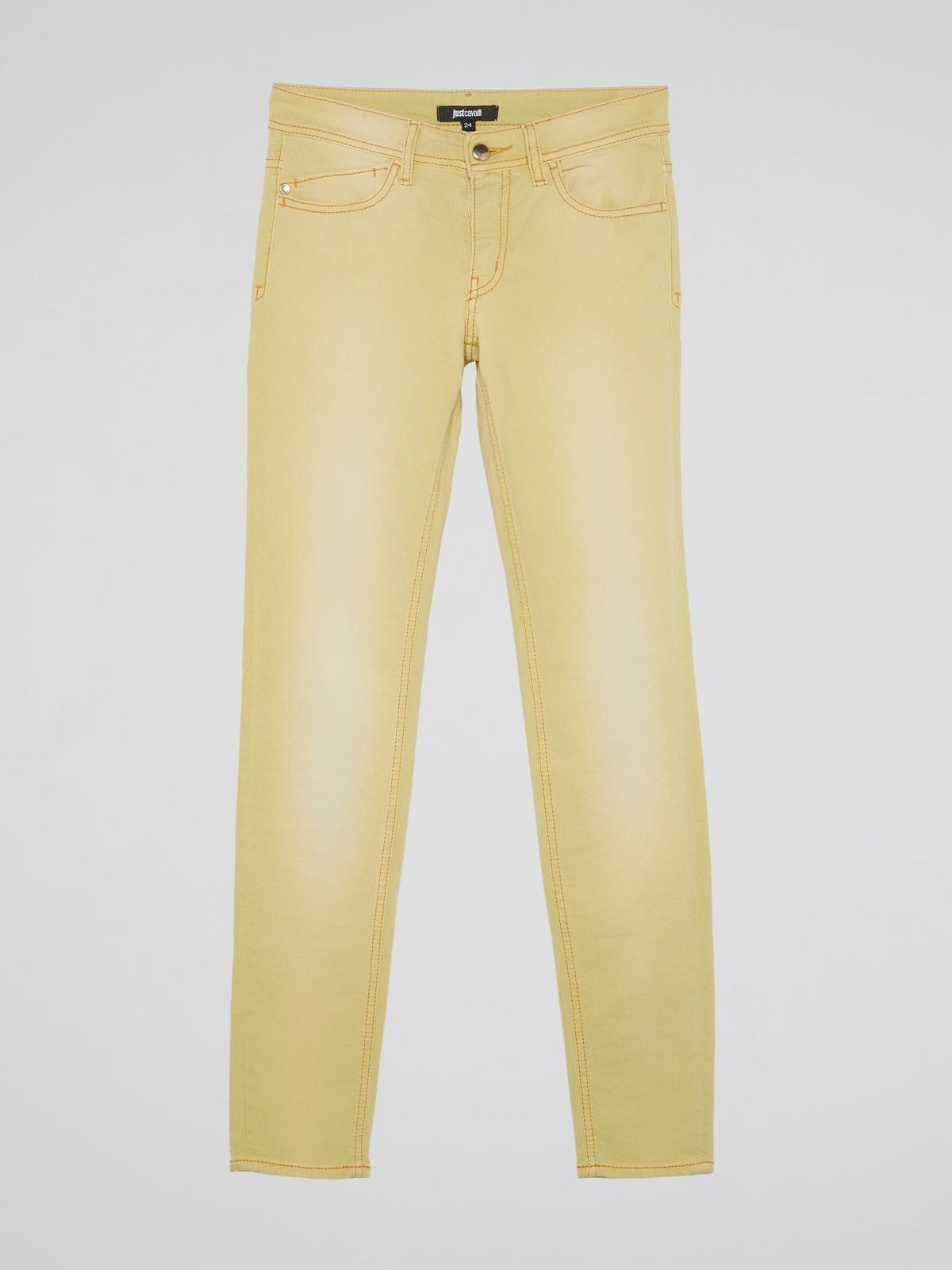 Yellow Slim Fit Jeans