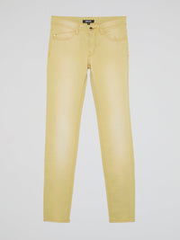 Yellow Slim Fit Jeans