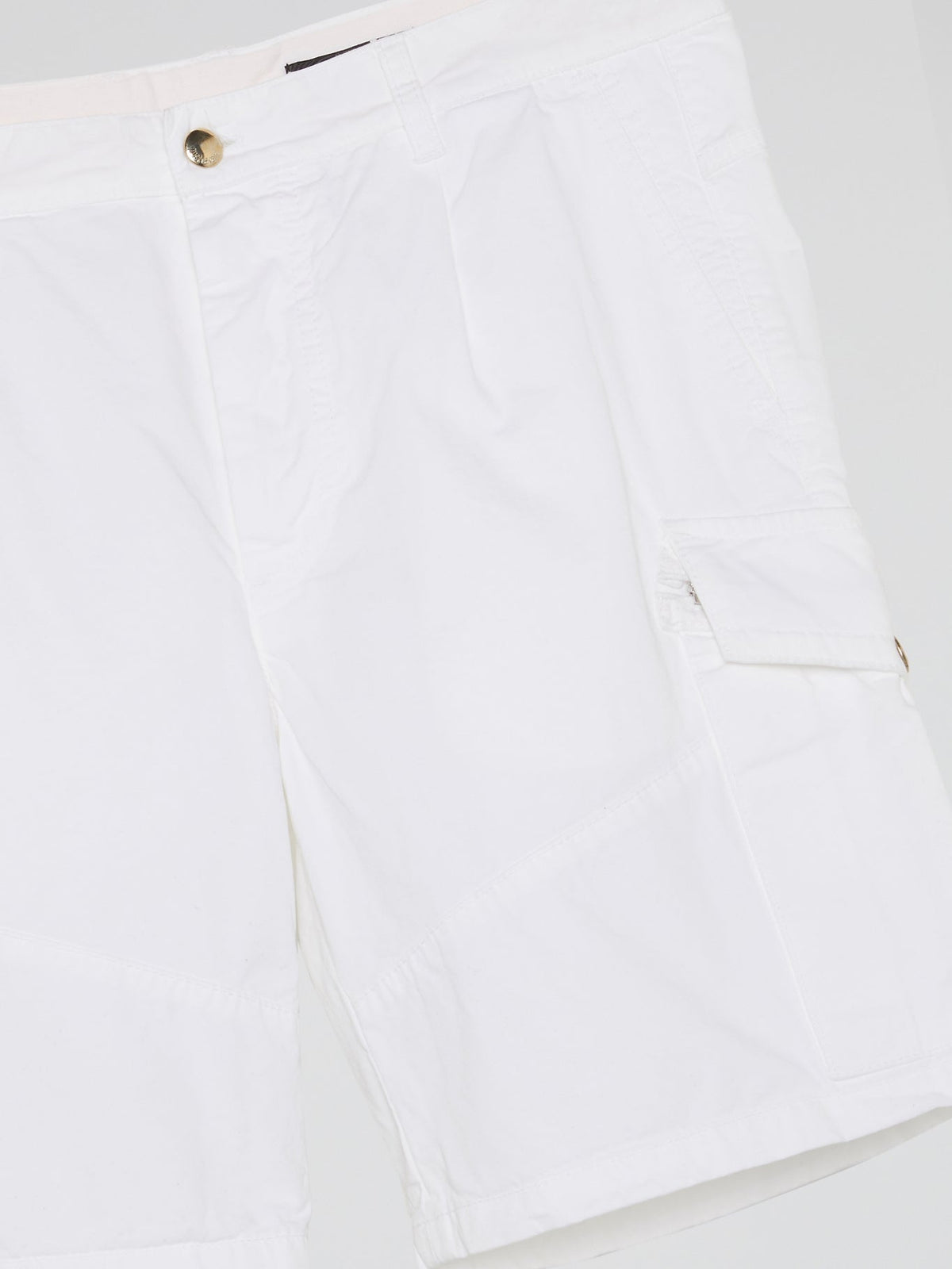 White Cargo Shorts