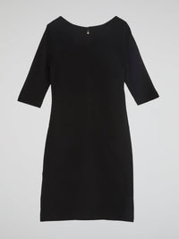 Black Sweetheart Neckline Dress