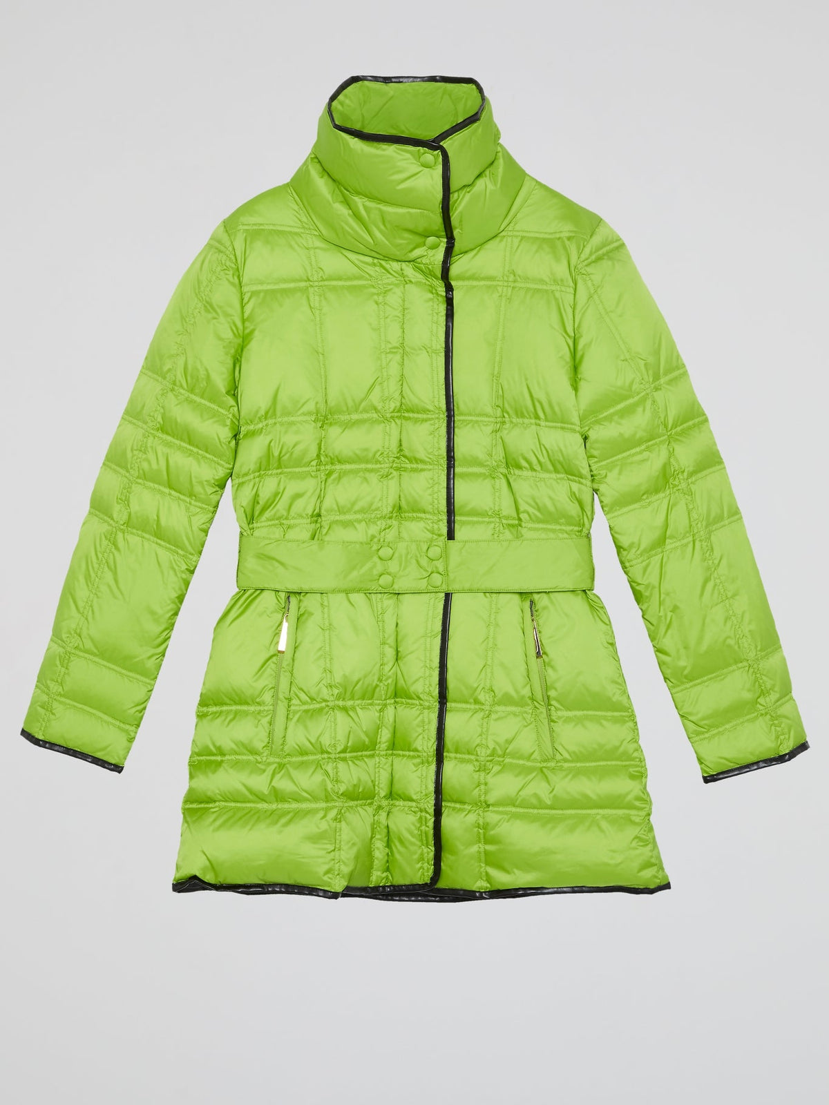 Green Puffer Coat