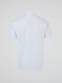 White Short Sleeve Polo Shirt