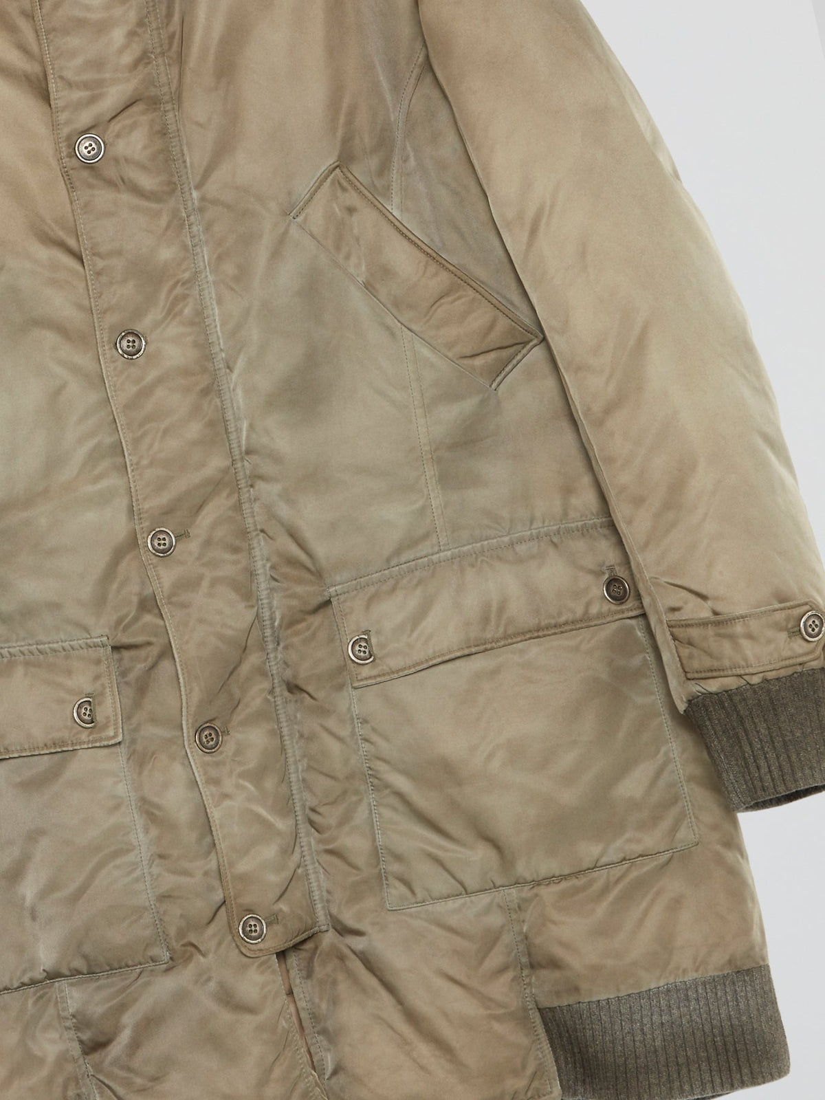 Ribbed Trin Parka