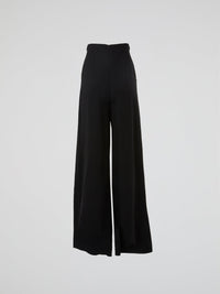 Black Pleated Palazzo Pants