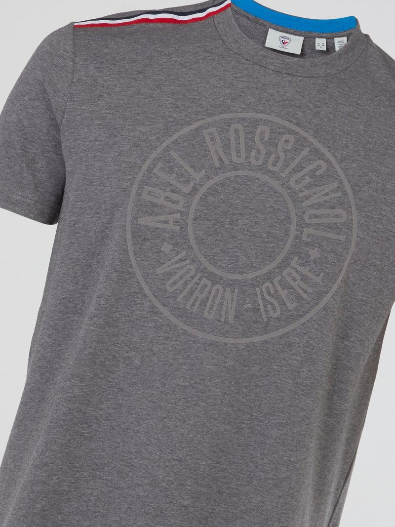 Grey Borrome Melange T-Shirt